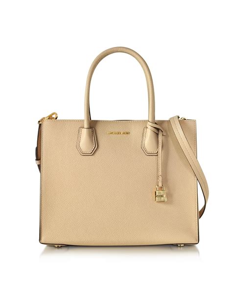 michael michael kors small mercer tote in oyster on sale|michael kors mercer large.